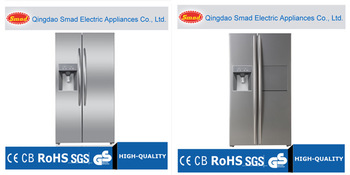 a+ Home Use Side by Side No Frost Refrigerator with Water Dispenser and Ice Box