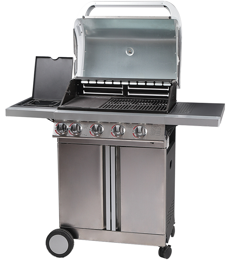 Outdoor 4 Burner Weber Gas BBQ Smoker Grill for Sale