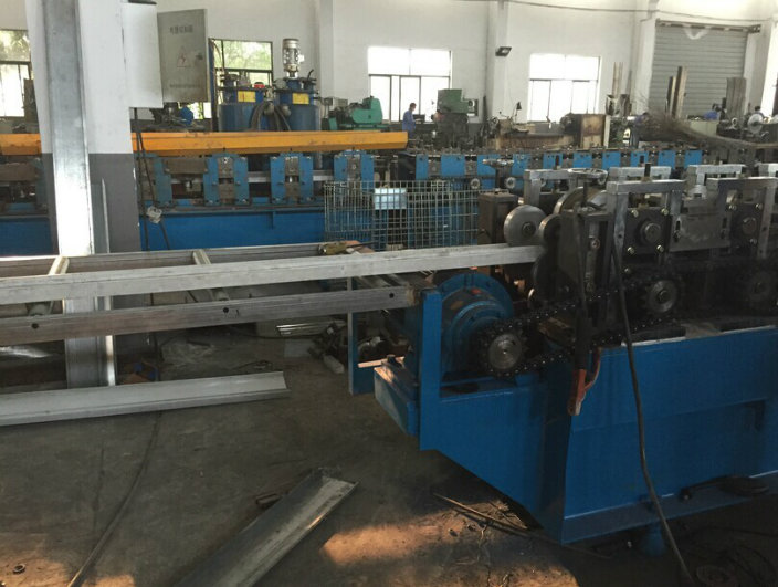 Fire Damper Blade Flange Roll Forming Machine