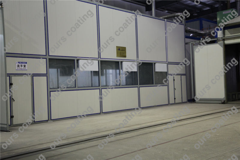 Stainless Steel/ PP Material Powder Coating Spray Booth