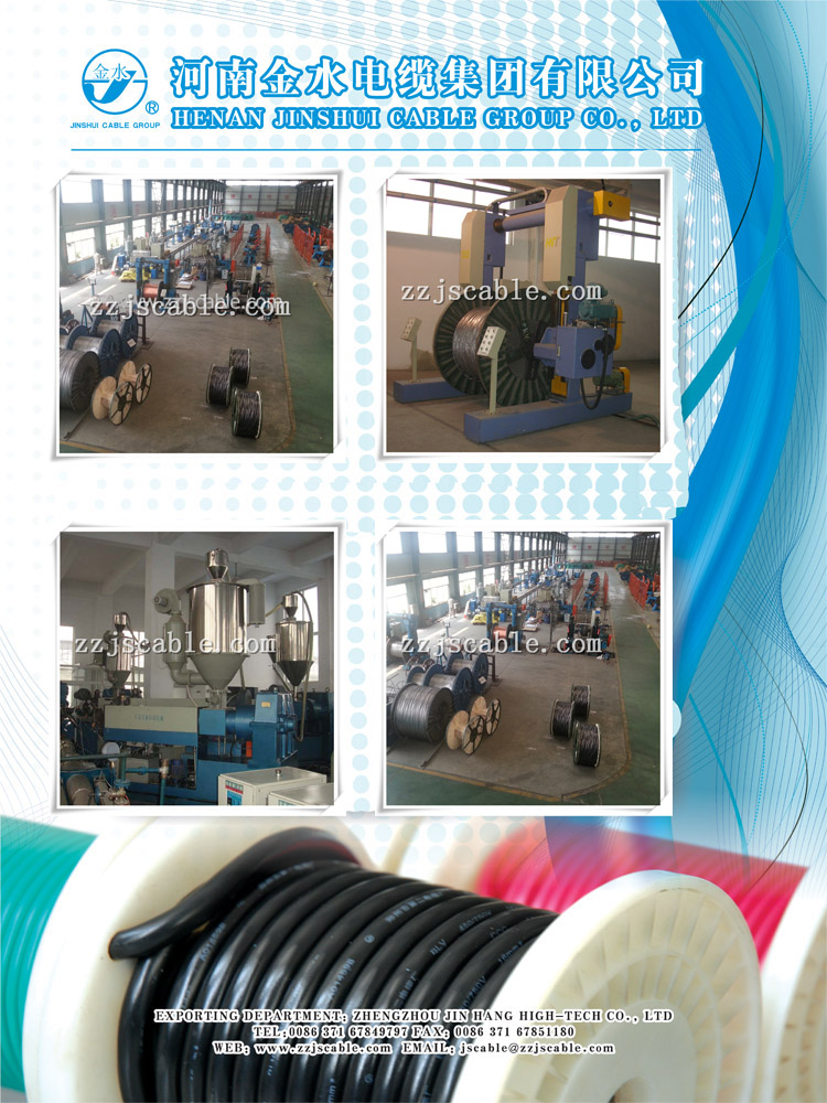 Manufacture Rubber Construction Cable and PVC Sheathed Cable XLPE Insulated Electrical Cable Three Phase