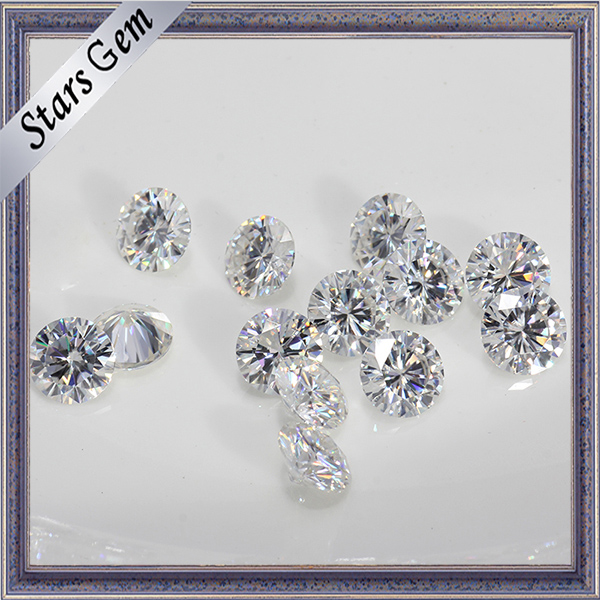 Top Quality Round 6.5mm Vvs Best Sparkling Moissanite Diamond