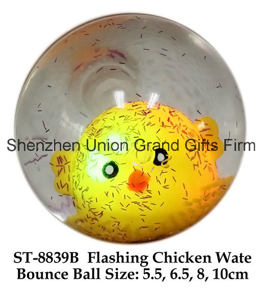 Flashing Chicken Wate Bounce Ball