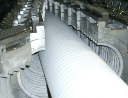 PE Double Wall Corrugated Pipe Extrusion Line