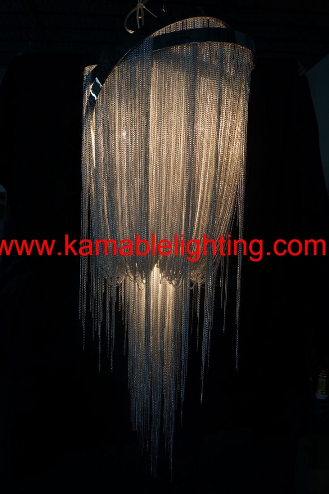 Modern High Quality Chrome Chain Chandelier (ka1091)