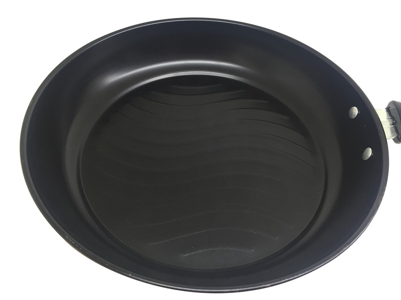 Top Quality Wok Frying Pan with Glass Lid Kitchenware