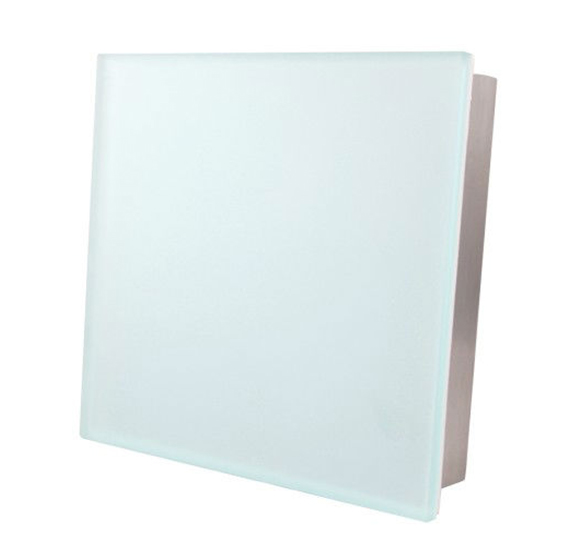 DC24V 15*15cm White Waterproof Tempered Glass LED Floor Brick