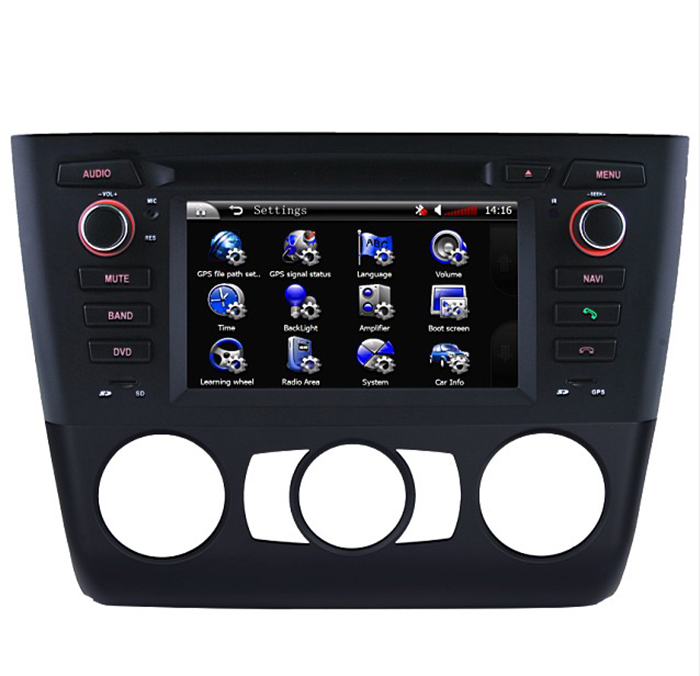 Sz Hla Hl-8821 Touch Screen Car Audio 6.2'' Touch Screen Car DVD Player for BMW E81/E82/E88 1 Series