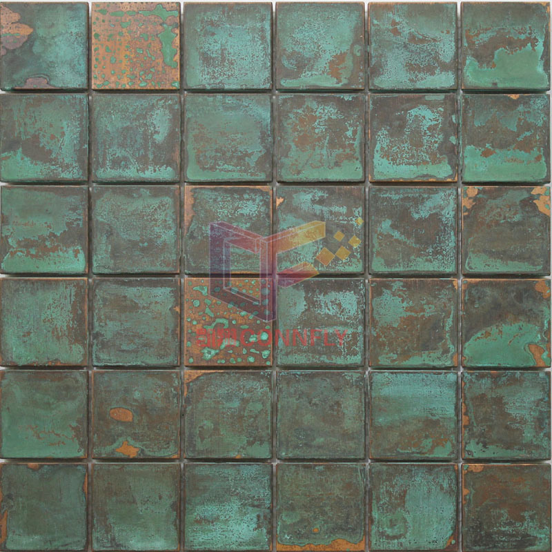 Growing Rustic Copper Mosaic Tile for Home Deco (CFM1086)