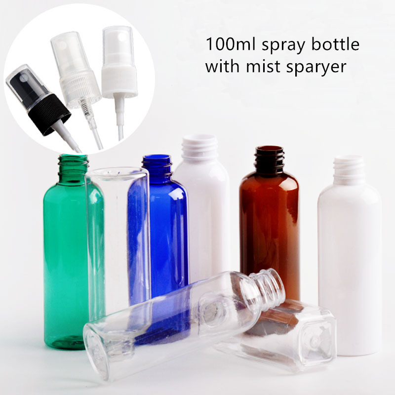 100ml clear spray bottles