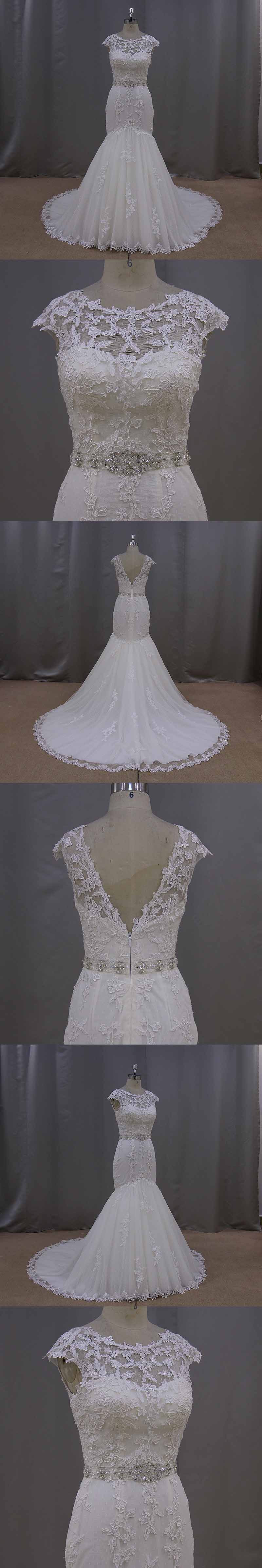 Guangzhou Mermaid Bridal Dress Beaded Sash