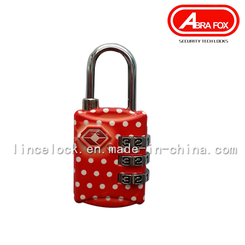 Zinc Alloy Colour Heat Plated Design Combination Padlock (805)