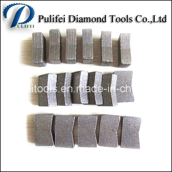 Diamond Cutting Saw Blade Segment for Granite Marble Basalt