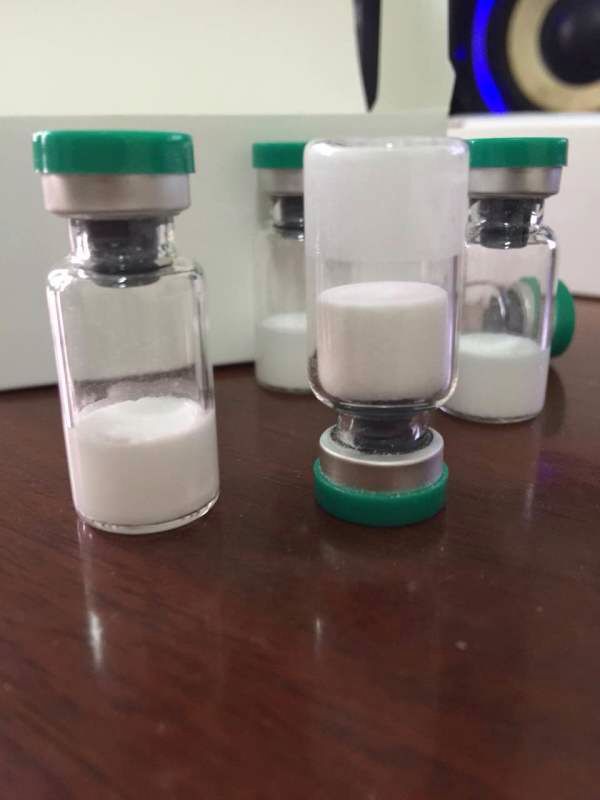 White Frozen Dry Peptide Powder Bremelanotide with SGS Lab Supply