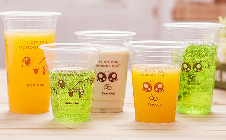 PP Disposable Plastic Cup with Customized Logo