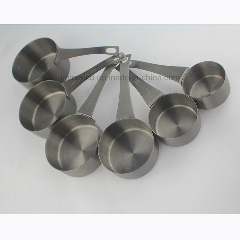 6 PCS Stainless Steel Measuring Cup Measuring Tools