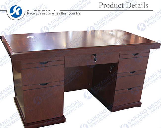 Executive Manager Hospital Wooden Office Table Design (CE/FDA/ISO)