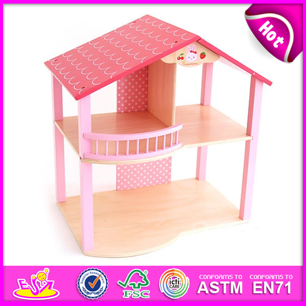 Wooden Doll House (W06A027)