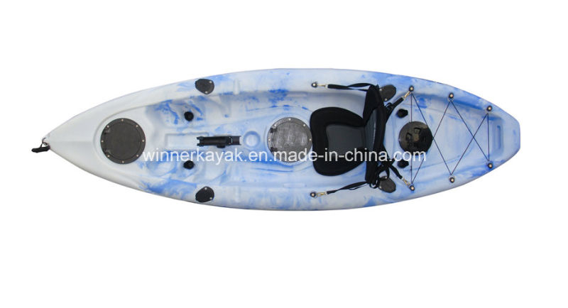 Single Sit on Top Recreational Plastic Fishing Kayak