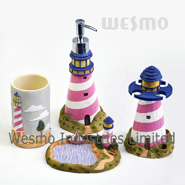 Kids Polyresin Bathroom Set (WBP1078A)