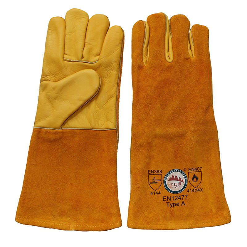 Safety Workers Welding Gloves From Gaozhou Manufacturer