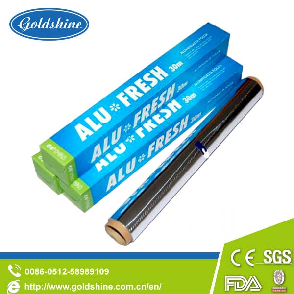 Food Use and Printed Treatment Household Aluminum Foil