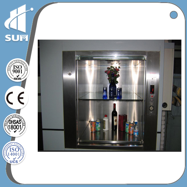 Dumbwaiter of Speed 0.4m/S Capacity 250kg Ce Approved