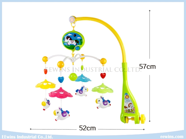 Electric Toys Baby Mobiles on Baby Cot for Baby