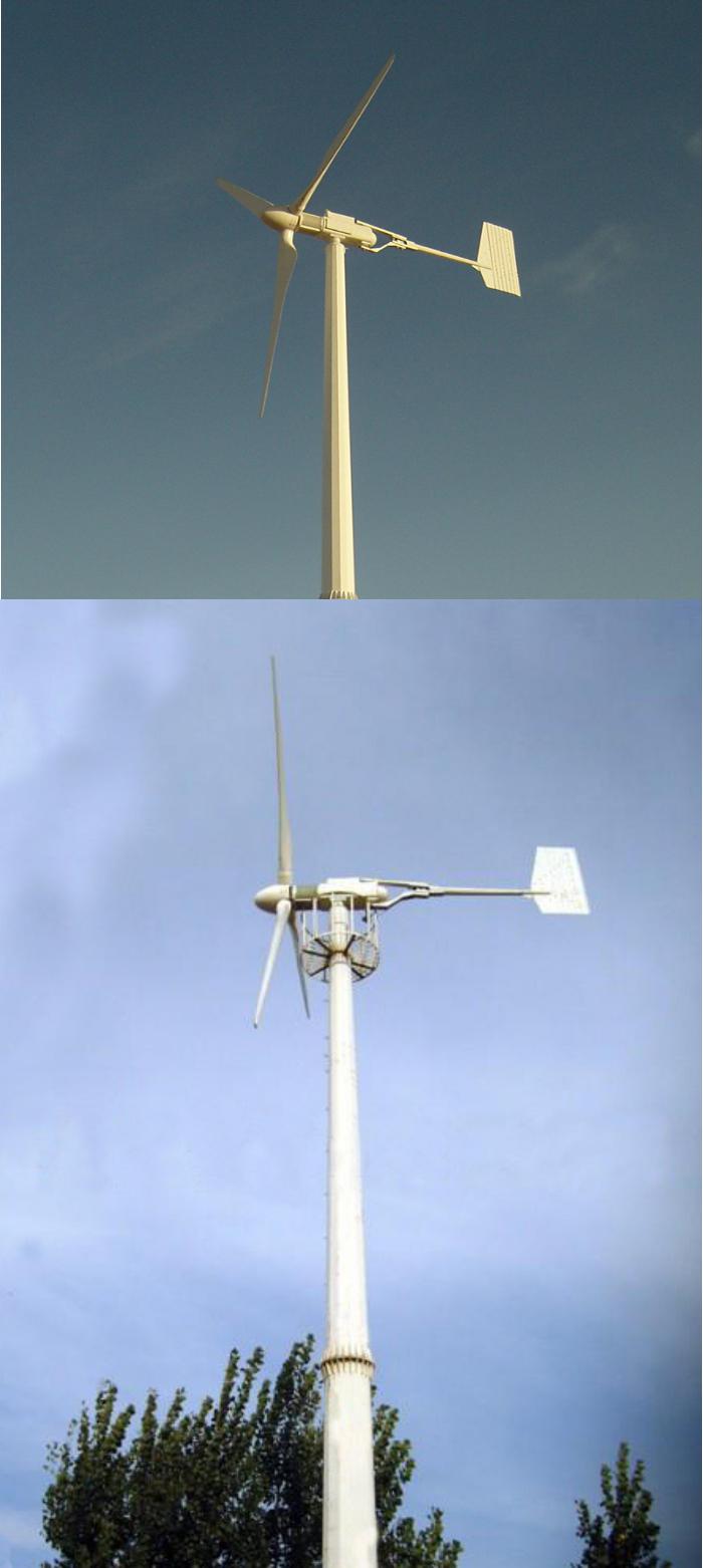 10kw Low Wind Speed Windmill for House, Farm, Pump Water