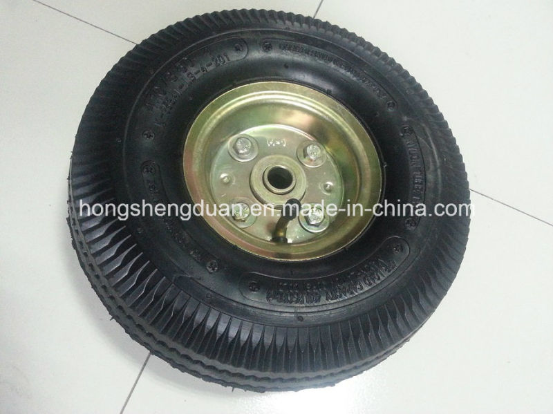 Professional Manufacturer 4.10/350-4 Wheelbarrow Pneumatic Wheel Rubber Wheel