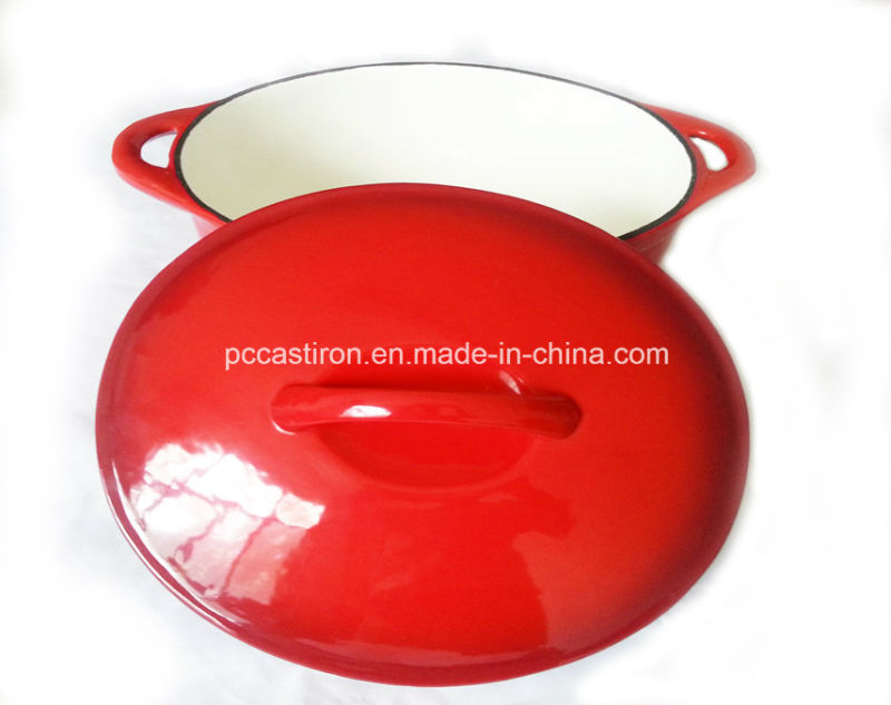 Enamel Finishing Cast Iron Cookware Casserole Size 27X21.5cm