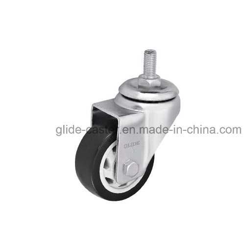 Medium Duty PU Caster Wheel (Black) (G3205)