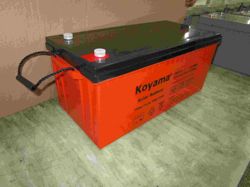 12V 200ah Deep Cycle Gel Solar Battery for Solar System