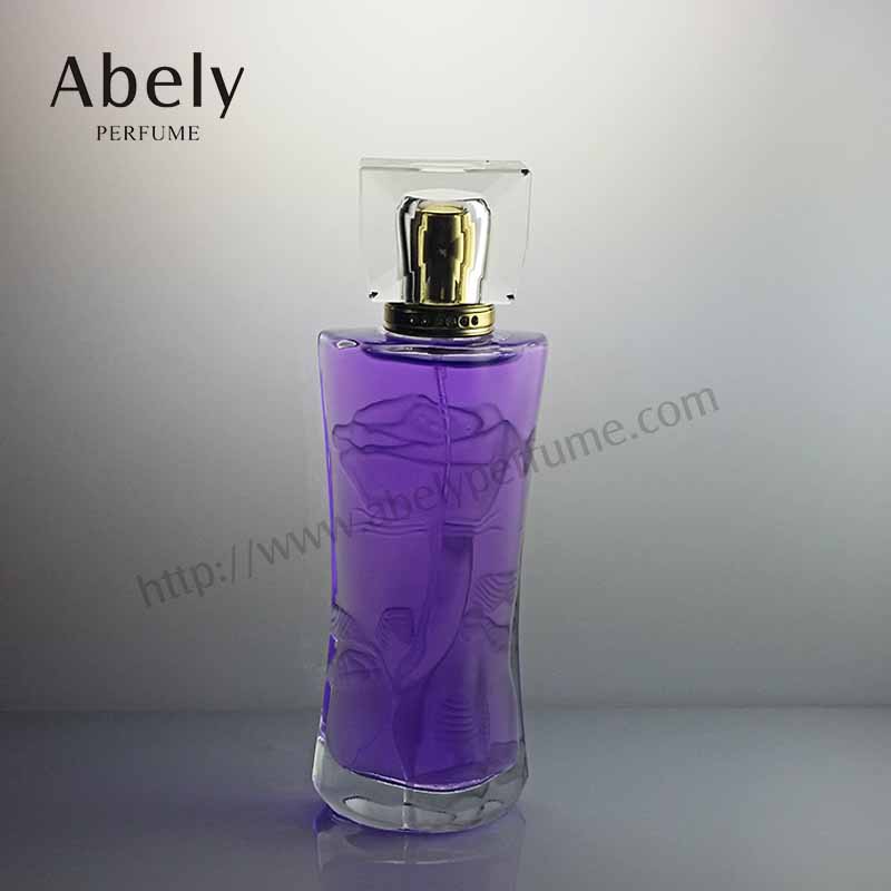 3.4FL. Oz Spray Glass Perfume Bottle with Factory Supply