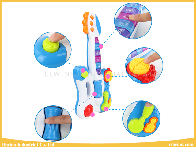 Quality and Safety Toys Electronic Musical Guitar Baby Toys