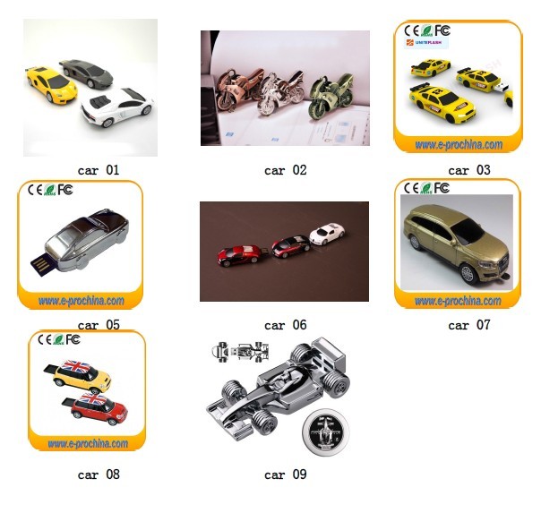 Wholesale Car Shape USB Flash Drive for Promotion for Free Sample (ET506)