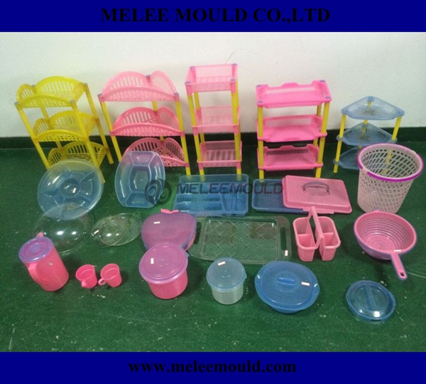 4 Cavities Plastic Injection Cup Mold