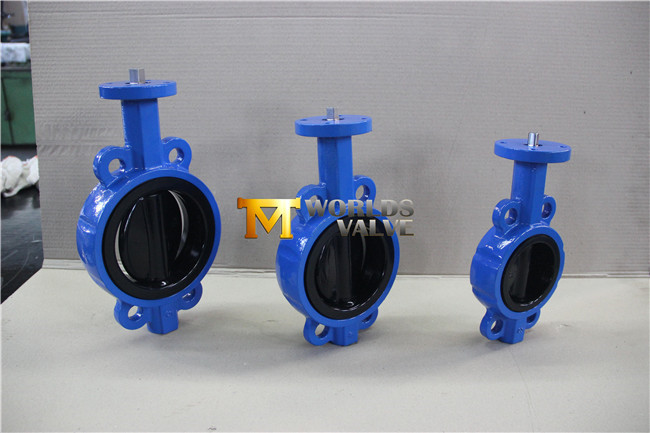 Rubber Coated Wafer Butterfly Valve