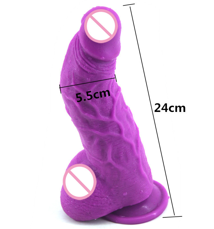 Adult Products Sex G-Spot Silicone Dildo Injo-Gj0003