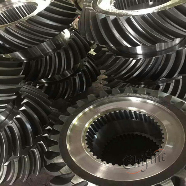 Crown Bevel Gear and Pinion Shaft