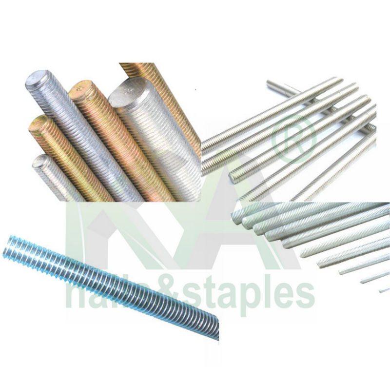 DIN975 B7 B16 Stud Bolts / Steel Threaded Rod