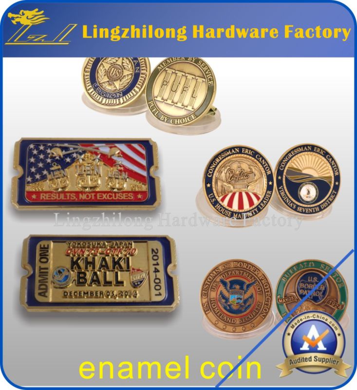 Usn Soft Enamel Souvenir Coin Supplier