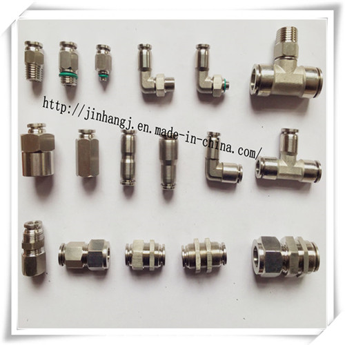 Stainless Steel PC 8-02 Pneumatic Fittings