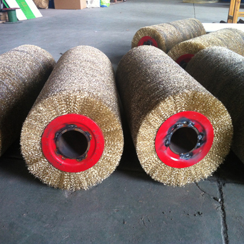 Steel Wire Polishing Roller Brush for Machine (YY-105)