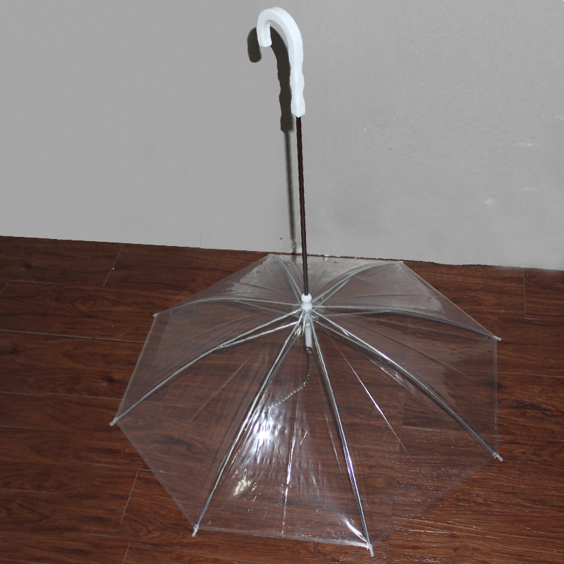 Transparent PVC Pet Dog Umbrella Special Shape