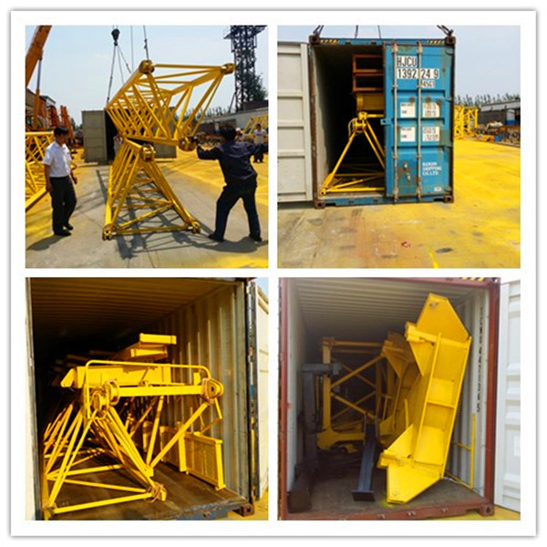 High Quality Topkit Tower Crane Exported to Bangladesh