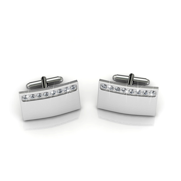 Destiny Jewellery Crystal From Swarovski Mr Matt 1 Cufflinks