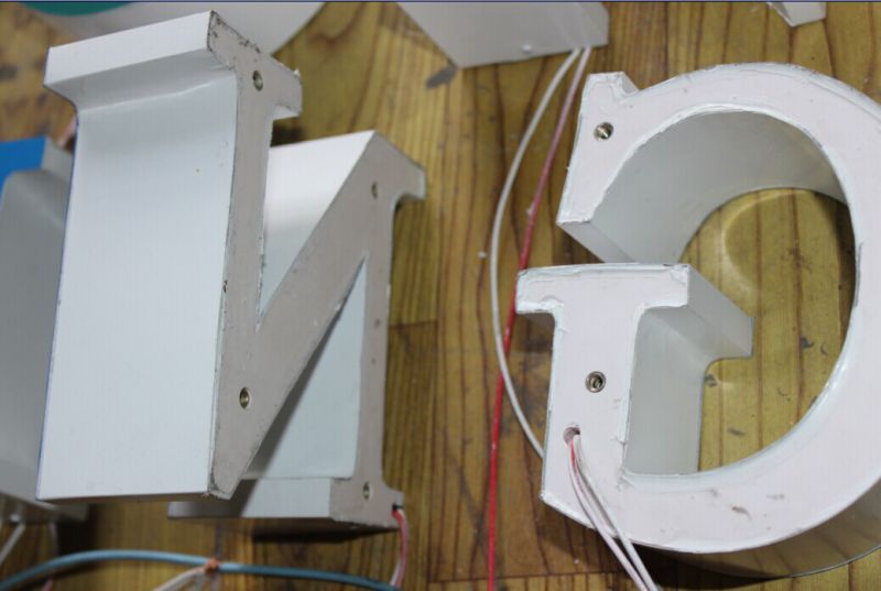 Stainless Steel Punched LED Channel Letter (FLC-07)