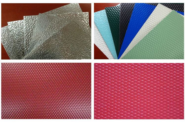 Concave-Convex Embossing Tread Plate Aluminum