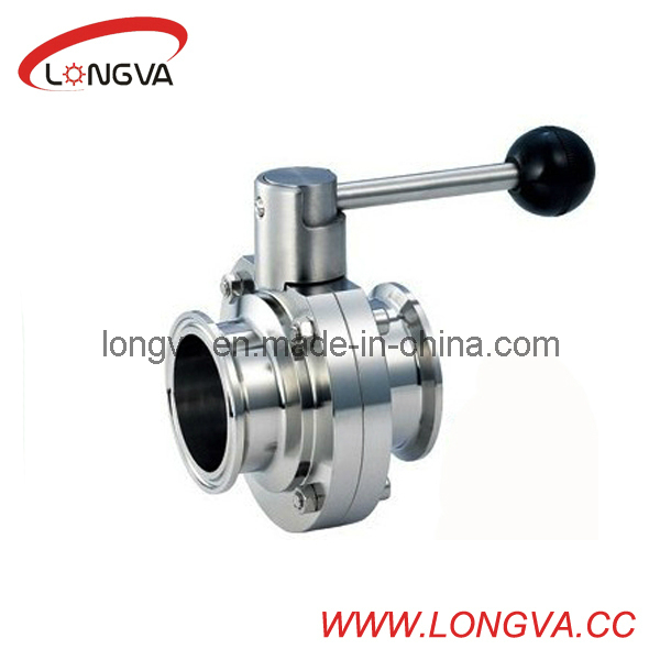 Stainless Steel Triclampe Butterfly Valve